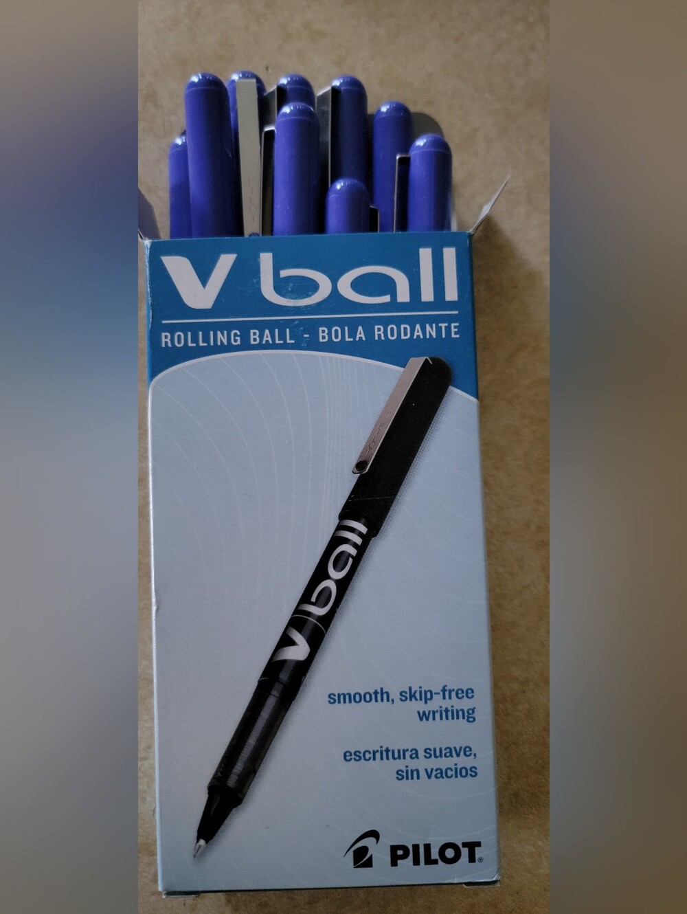 VBall Rolling Ball Pen - Purple
